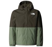 The North Face - Boy's WarAntora Rain Jacket - Waterproof jacket size L, olive