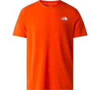The North Face - Breathable and stretchy hiking T-shirt - M Lightning Alpine S/S Tee Lava Red for Men - Size L Red L
