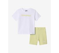 The North Face Bubble Logo Set White Lemon Yellow Kids - 5