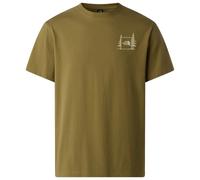 The North Face - Camping Relaxed Short Sleeve Graphic Tee - T-shirt size XS, olive