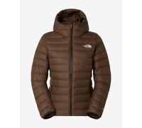 The North Face Classic Down Hooded Jacket Brown Women - L