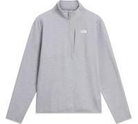 The North Face - Comfortable and Versatile Sweatshirt - Men's - M TNF Performance Fleece 1/4 Zip - M TNF Performance Fleece 1/4 Zip TNF Pale Grey Heather for Men in Recycled Polyester - Size M Grey M