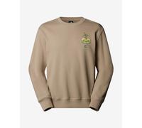 The North Face Connect Relaxed Crew Sweatshirt Light Brown - M