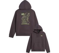 The North Face - Cotton hoodie - U Nse Slopes Relaxed Hoodie Graphic Anthracite Grey for Women - Size M Grey M