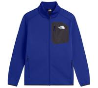 The North Face Crest Full Zip fleece electric blue black - S