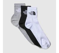 The North Face Multi Sport Cushion 1/4 Socks 3 Pack Black S