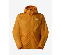 The North Face Cyclone Wind Lightweight Hooded Jacket Bright Orange - M
