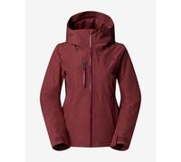 The North Face Descendit Hooded Jacket Burgundy Red Women - L