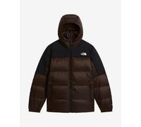 The North Face - Men's hooded down insulated jacket - M Diablo Down 2.0 Hoodie Dark Chestnut Black Heather for Men - Size L - Brown Brown L