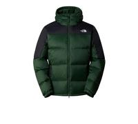 The North Face Diablo Down Hooded Jacket | UK M in Pine Needle/Tnf