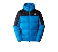The North Face Diablo Down Hooded Jacket | UK M in Skyline Blue/Black