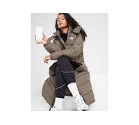The North Face Dome Padded Long Jacket - Brown - Womens XS