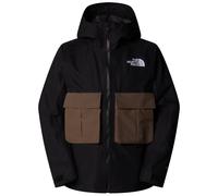 The North Face - Waterproof and windproof ski jacket - M Dragline Jacket TNF Black/Smokey Brown for Men - Size S Black