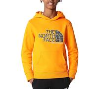 The North Face Drew Peak Boys Hooded Sweatshirt Orange Code 7X55-78M