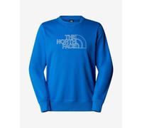 The North Face Drew Peak Light Crew Sweatshirt Bright Blue - S