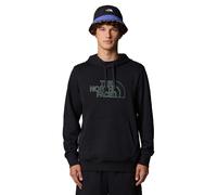 The North Face Men's Drew Peak Light Hooded Sweatshirt, Tnf Black/Duck Green, XXL