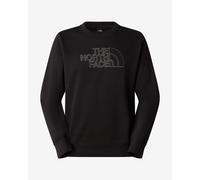 The North Face Drew Peak Light Sweatshirt Dark Black - XXL