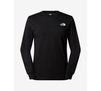 The North Face Easy Long Sleeve T-Shirt Black White Grey - M
