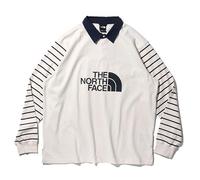 The North Face Easy Shirt White Dune Window Blind Stripe XXL