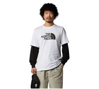 The North Face Easy SS Tee M - White T-Shirt for Active Lifestyle and Comfortable Training (Men's Size)