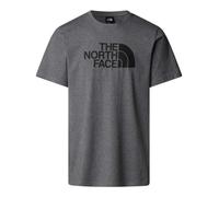 The North Face Easy SS Tee Striped Men's Grey T-Shirt for Active Lifestyle and Comfortable Training
