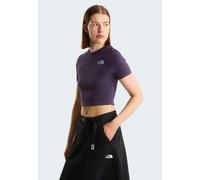 The North Face Esential Cropped Slim Short Sleeve T-shirt Purple XS / Short Woman