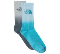 The North Face - Everyday Crew Sock Dip Dye 2-Pack - Sports socks size L, blue