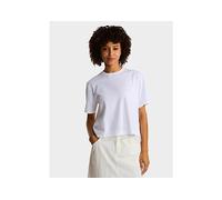The North Face EVOLUTION SIMPLE DOME CROP RLX SS TEE - White - Womens M