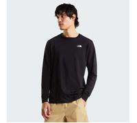 The North Face Simple Dome Evolution Long Sleeve T-Shirt Pure Black - L