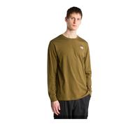 The North Face Evolution Simple Dome Regular LS Tee M Brown Men