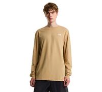 The North Face Evolution Simple Dome Regular LS Tee L Brown Men
