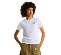 The North Face Simple Dome Evolution Slim Short Sleeve T-Shirt White Women - XL