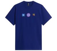 The North Face - Explorer Badges RLX S/S Tee - T-shirt size XL, blue