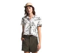 THE NORTH FACE First Trail Shirt White Dune Coyote Field Sketch Print M