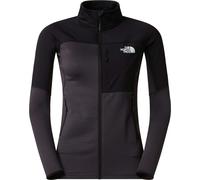 The North Face - Fleece in Polartec® - W Polartec Powergrid Stormgap Jacket Asphalt Grey TNF Black for Women - Size XS Grey XS