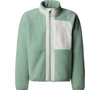 The North Face - Fleeces with zip - G Yumiori Full Zip Jacket Slate Moss White Dune - Kid Size S - Green Green S