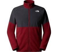 The North Face - Fleeces with zip - M Glacier Heavyweight Full Zip Sumac Asphalt Grey for Men - Size XXL - Red Red XXL