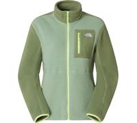 The North Face - Fleeces with zip - W Yumiori Full Zip Slate Moss Bark Mist Astro Lime for Women - Size XS - Green Green XS