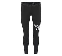 The North Face - Women's trail running clothing - W Flex Mid Rise Tight TNF Black-TNF White for Women Black XS