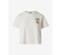 The North Face T shirt FLORA EMBRO REGULAR SHORT SLEEVE TEE in White EU L
