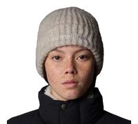The North Face Fohair Cabin Beanie: White Dune Colour: White Dune