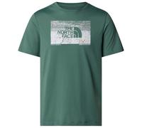 The North Face - Foundation Abstract Graphic Tee - T-shirt size S, turquoise