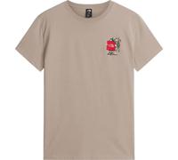 THE NORTH FACE Gear Up Get Out Rlx Ss Tee-graphic - Men - Brown - size XL- model 2027 XL