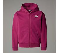 The North Face Girls Full Zip Oversized Light Hooded Jacket, Cyber Berry, 7/8 Years