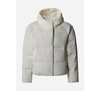 The North Face Girls North Down Hooded Jacket in White - White - XS (6 Yrs)