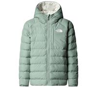 The North Face - Girl's Reversible Perrito Hooded Jacket - Synthetic jacket size L, turquoise