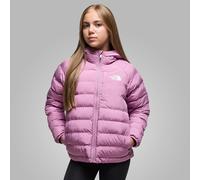 The North Face - Girl's Reversible Perrito Hooded Jacket - Synthetic jacket size XL, pink