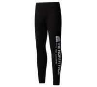 The North Face Girl's Vertical Graphic Leggings, TNF Black, 14-16 Years