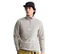 The North Face Glacier Quarter Zip Embroidered Logo fleece light beige - M