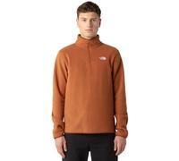 The North Face Glacier Fleece 1/4 Zip: Burnt Umber: L Size: L, Colour: